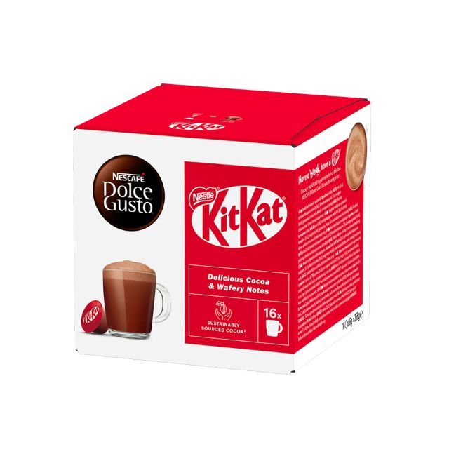 Zeige Details für 16 Kapseln Nescafè Dolce Gusto KitKat Bild von 16 Kapseln Nescafè Dolce Gusto KitKat