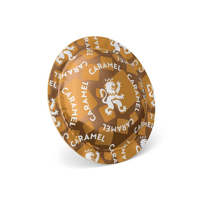 Bild von 50 Kapseln caffè Espresso KARAMELL kompatibel Nespresso Professional