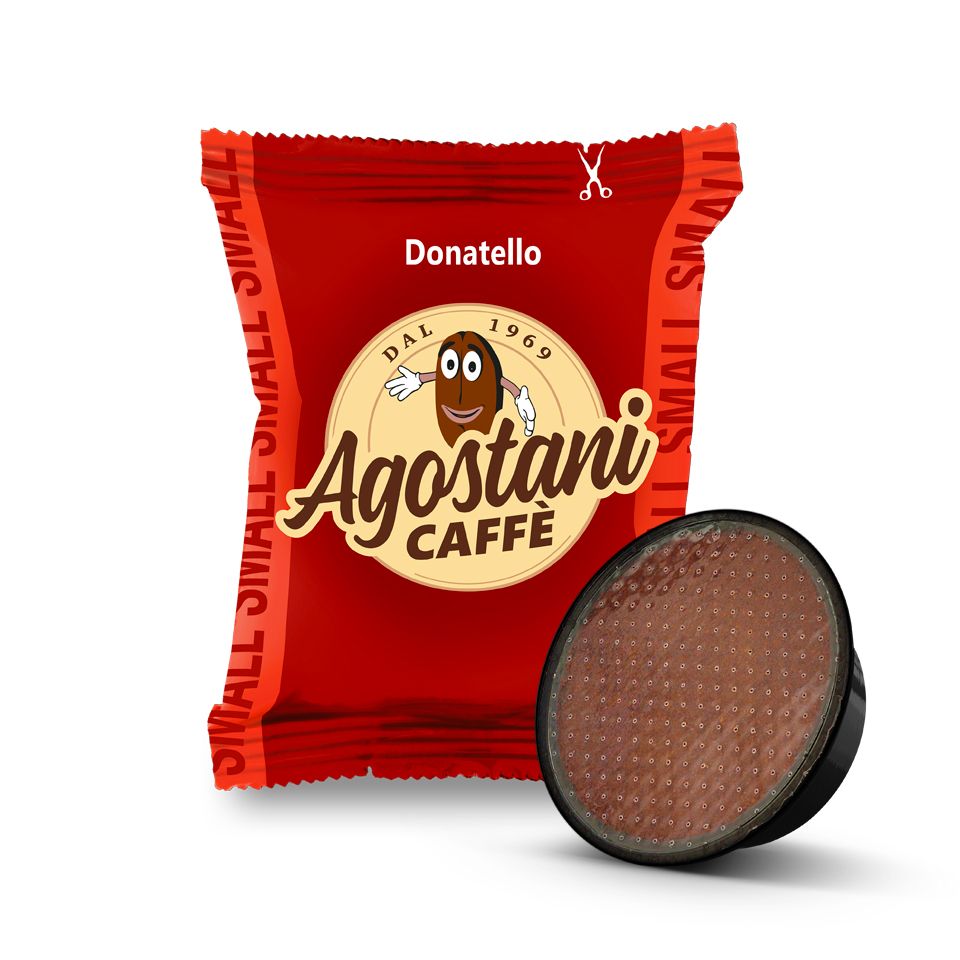 Bild von 100 Kaffeekapseln Agostani SMALL Donatello passend Lavazza A Modo Mio