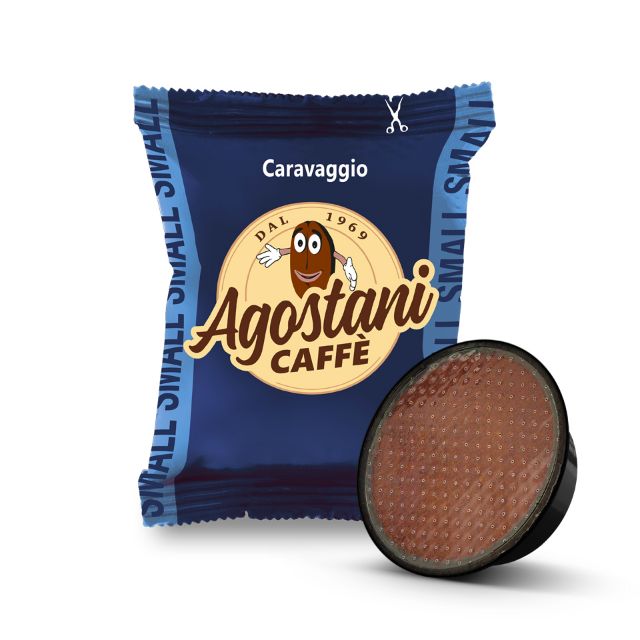 Zeige Details für 100 Kaffeekapseln Agostani SMALL Caravaggio passend Lavazza A Modo Mio Bild von 100 Kaffeekapseln Agostani SMALL Caravaggio passend Lavazza A Modo Mio