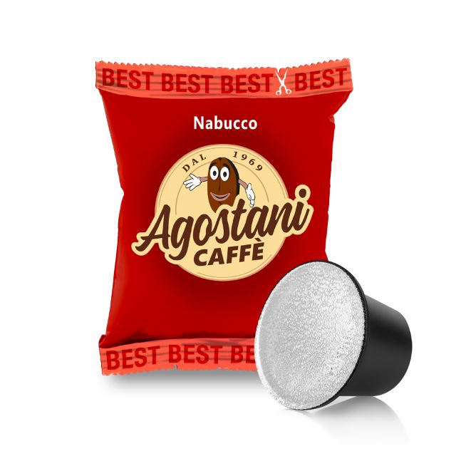 Bild von 100  Kaffeekapseln  Agostani Best Nabucco kompatibel mit Nespresso