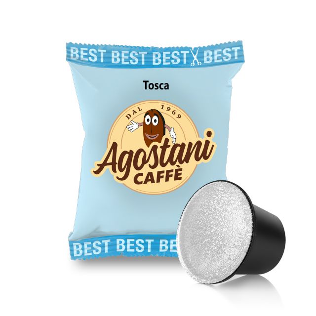 Zeige Details für Agostani Best TOSCA Nespresso-kompatible Kaffeekapseln Bild von Agostani Best TOSCA Nespresso-kompatible Kaffeekapseln