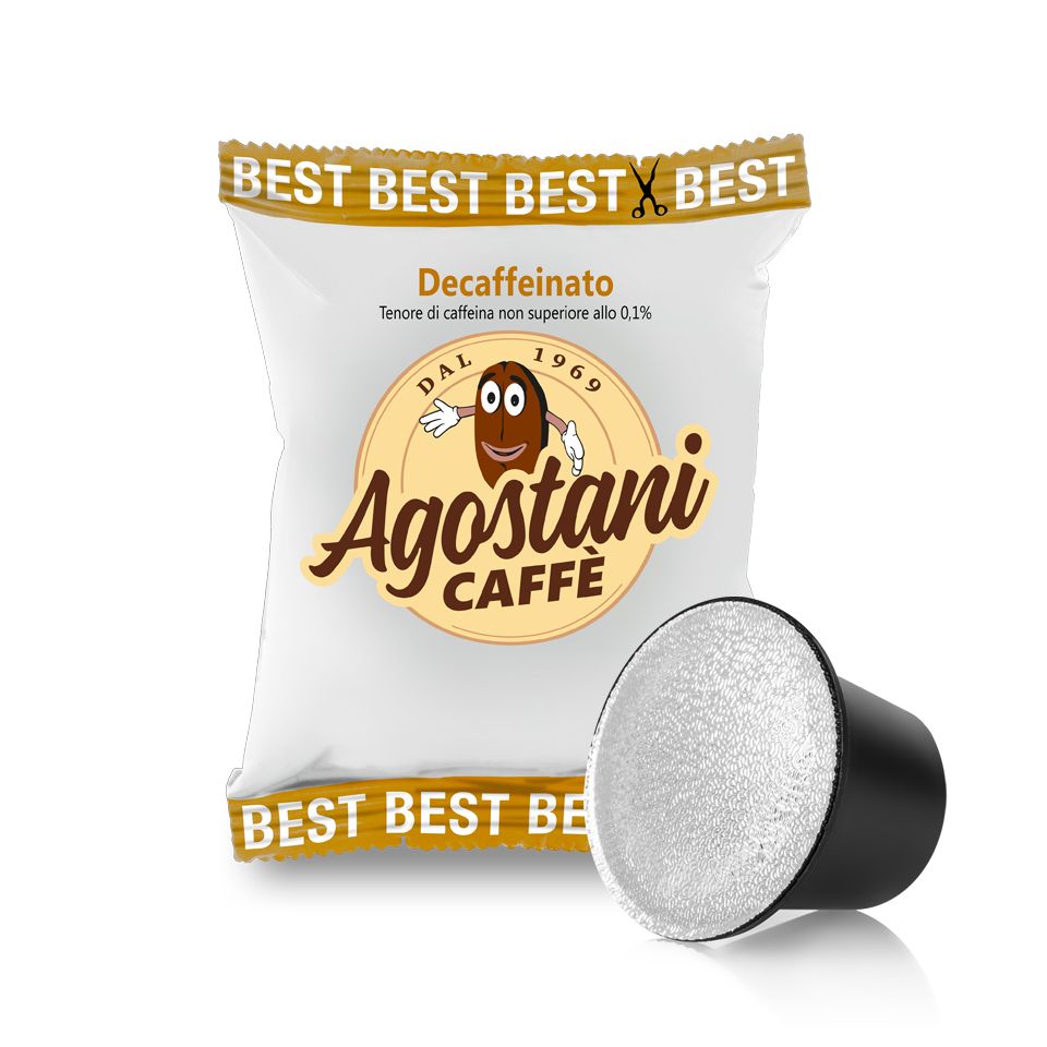 Bild von 100 Agostani Kaffeekapseln Best entkoffeiniert alternative Nespresso