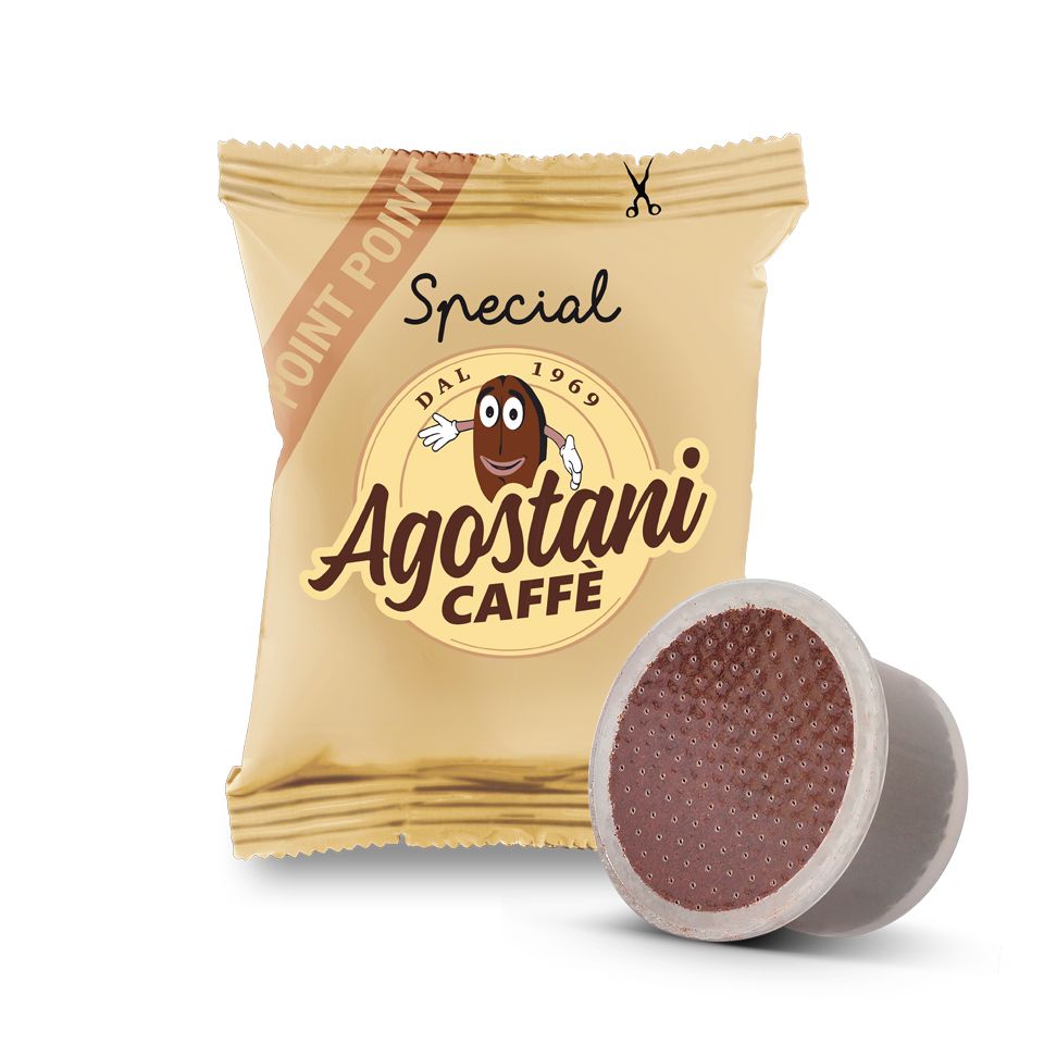 Bild von 50 Kaffeekapseln Agostani SPECIAL Einzeldosis kompatibel mit Kaffeemaschine LAVAZZA Point