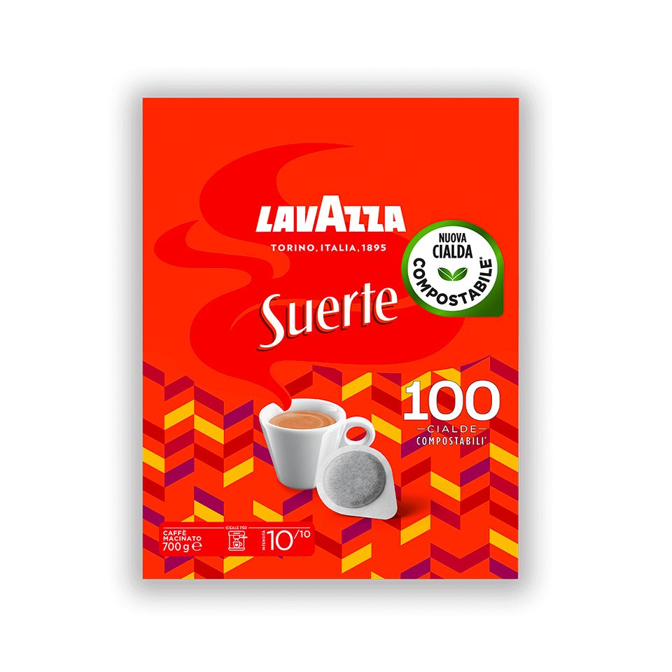 Bild von 100 ESE 44mm Lavazza Suerte Kapseln