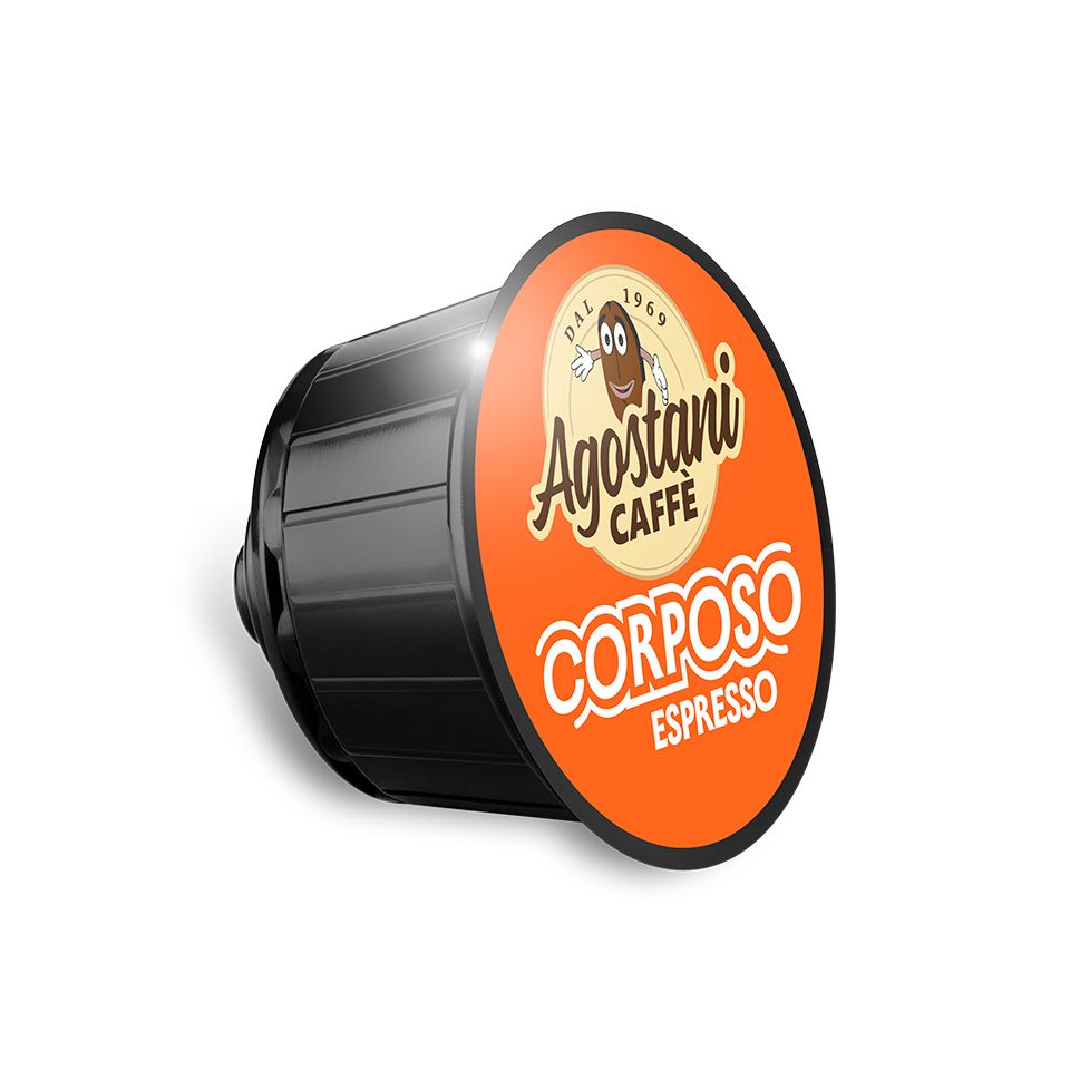 Bild von 120 Kaffeekapseln Agostani BIG Espresso Corposo kompatibel  Nescafé Dolce Gust