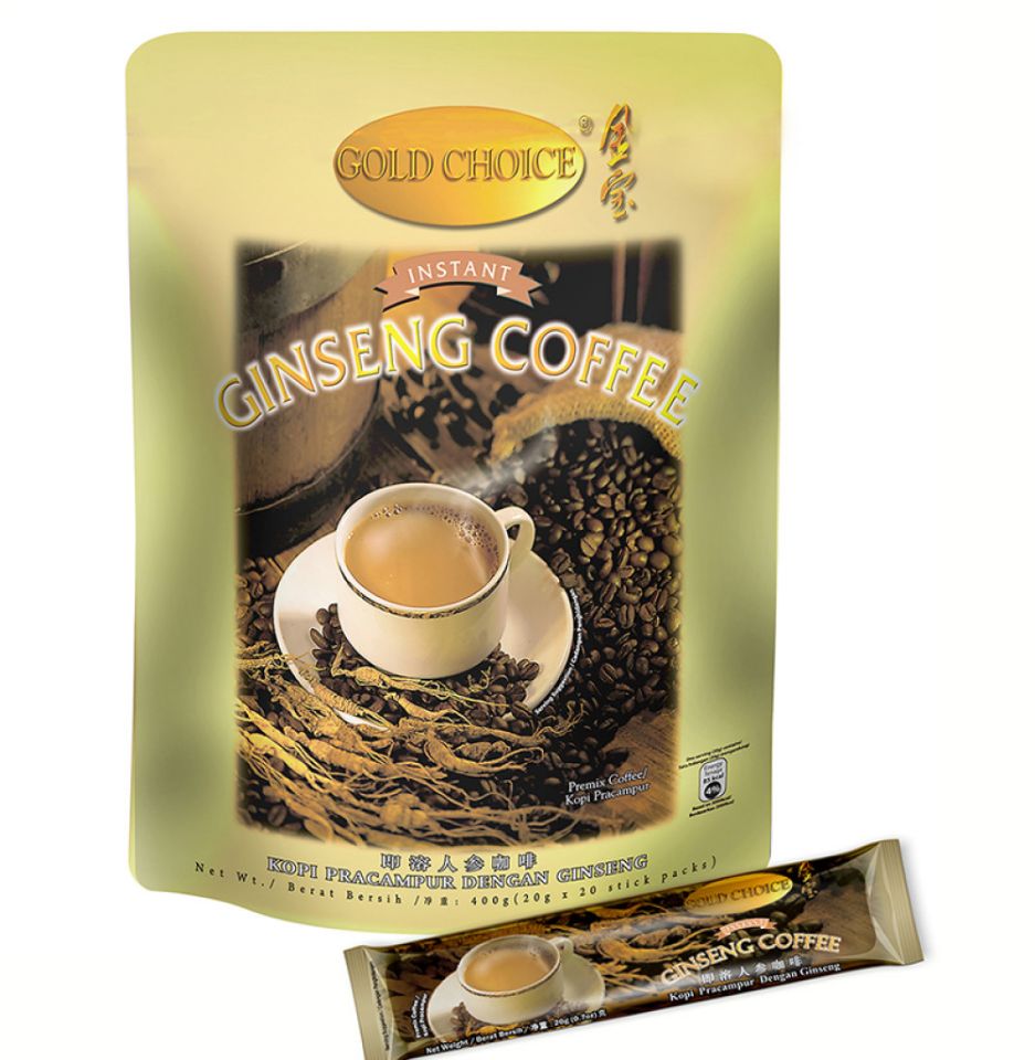 Bild von 30 Instant Ginseng-Kaffeebeutel (für 40 Ginseng-Kaffeetassen)