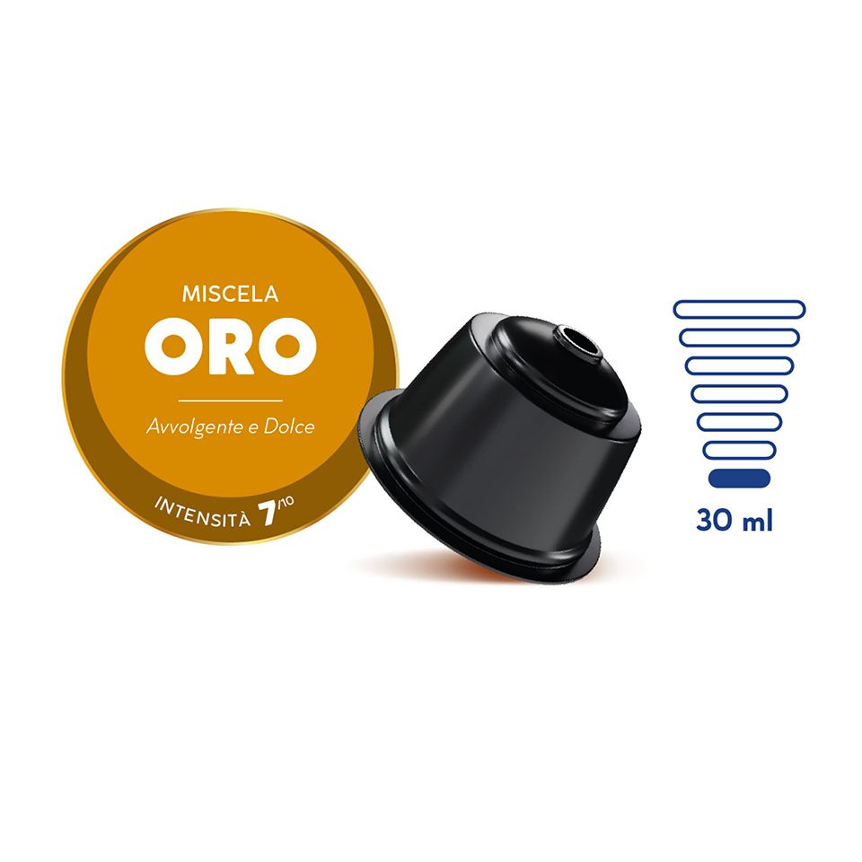 Bild von 90 Caffè Borbone Kapseln Kaffeemischung GOLD kompatibel Nescafè Dolce Gusto