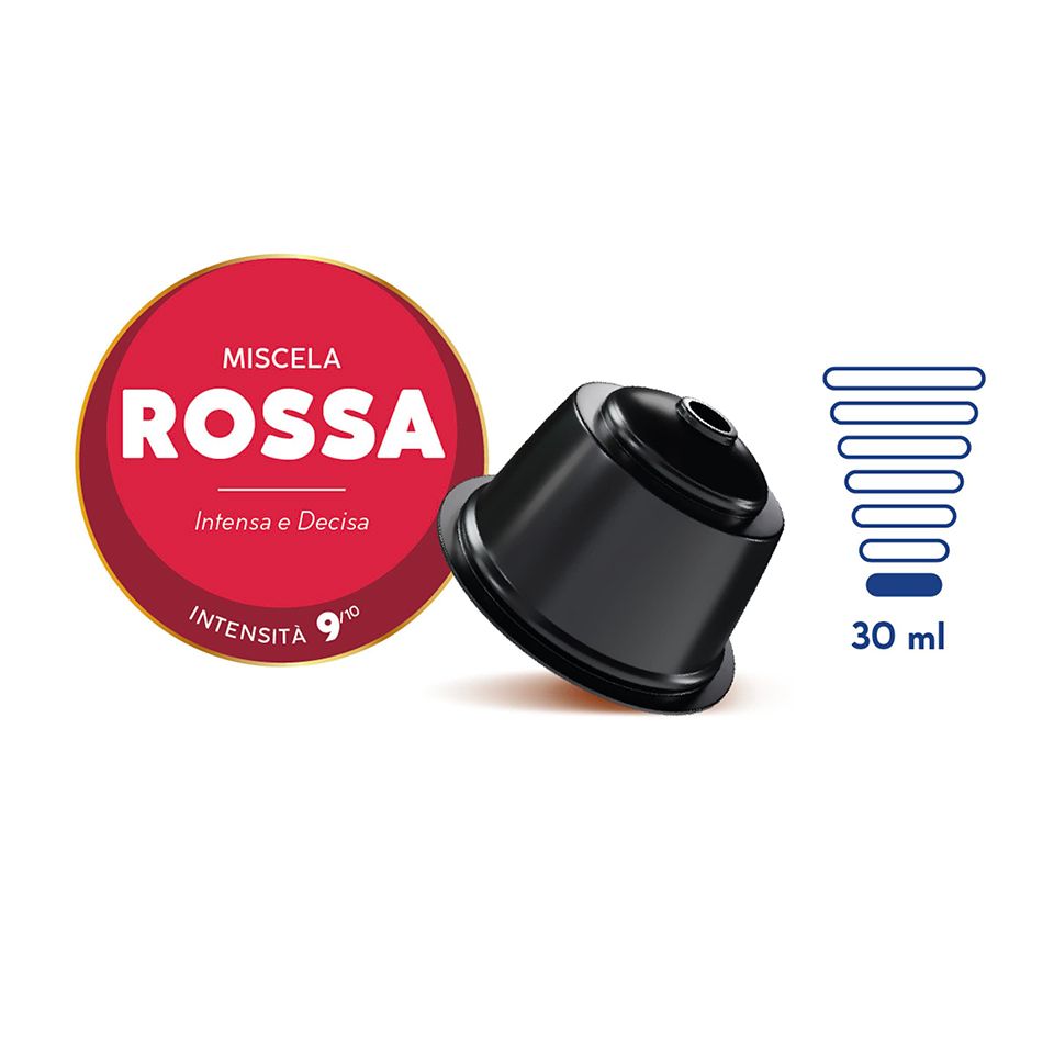 Bild von 50 Borbone Kapseln Kaffeemischung ROT kompatibel Nescafè Dolce Gusto