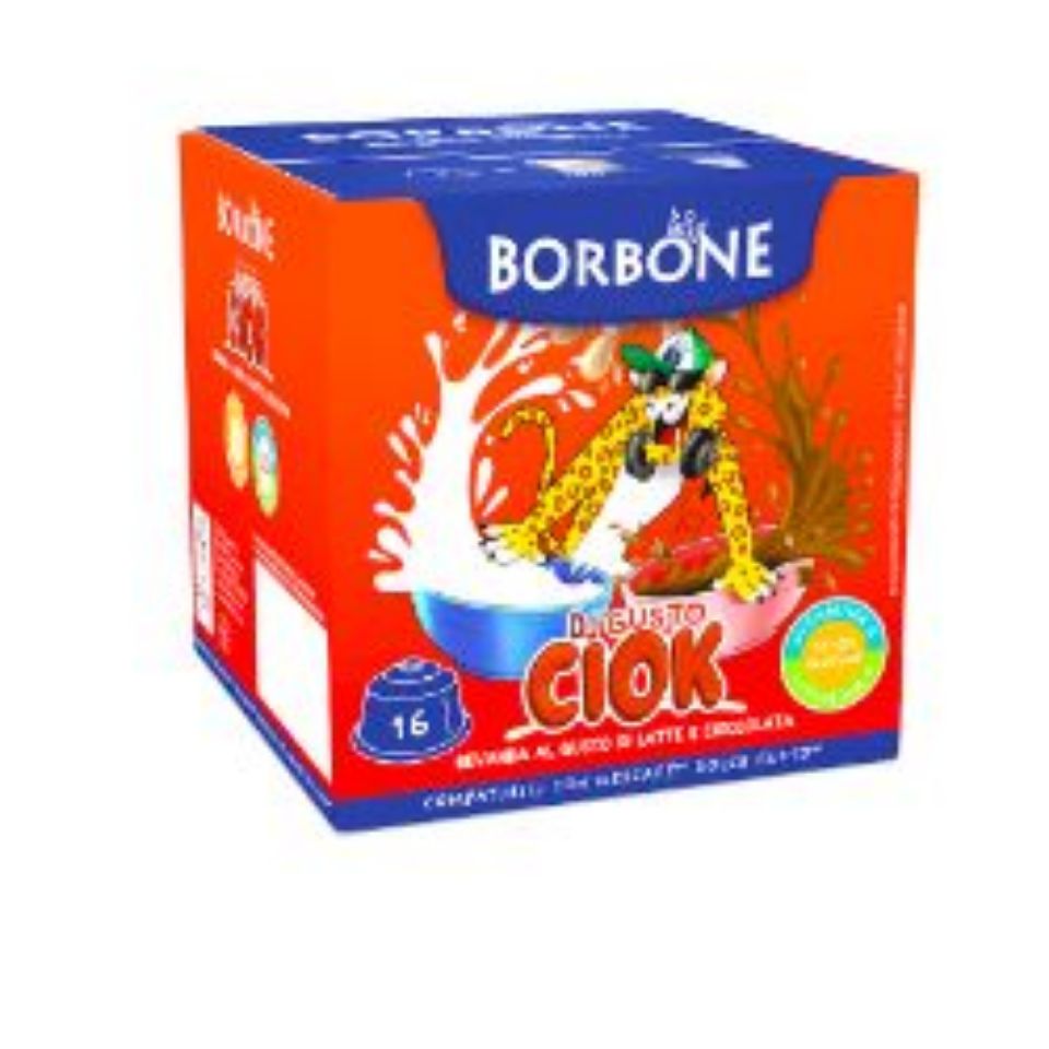 Bild von 16 Borbone-Kapseln, kompatibel mit Nescafè Dolce Gusto-Maschinen DJGUSTO CIOK SCHOKOLADENGESCHMACK MIT VITAMINEN