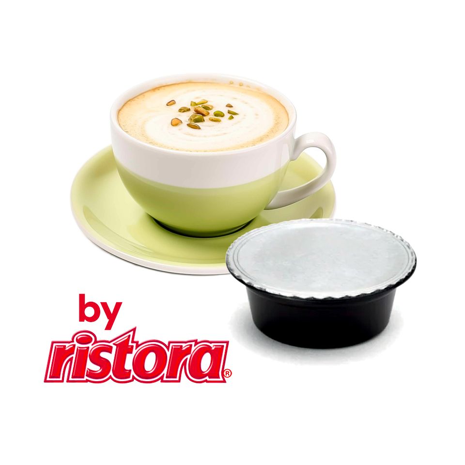 Bild von 16 capsule Agostani Small Cappuccino al Pistacchio compatibili Lavazza a Modo Mio