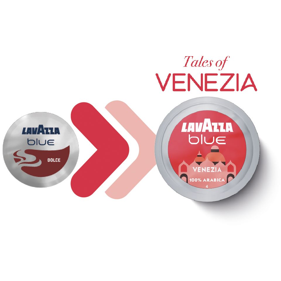 Bild von Caffe Lavazza BLUE Dolce 100 Kapseln