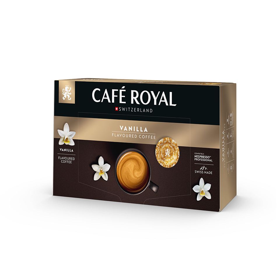 Bild von 50 Kapseln caffè Espresso VANILLE kompatibel Nespresso Professional