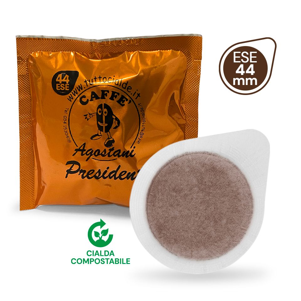Bild von 150 Kaffeepads ESE 44mm Agostani President kompatibel MOKONA