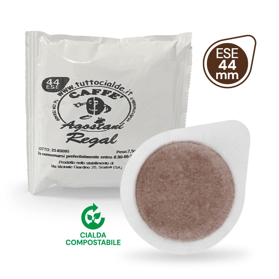Bild von 150 Kaffeepads ESE 44mm Agostani Regal kompatibel MOKONA