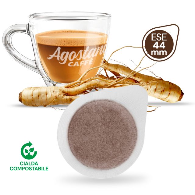 Bild von 50 Kaffeepads ESE 44mm Agostani Ginseng kompatibel MOKONA
