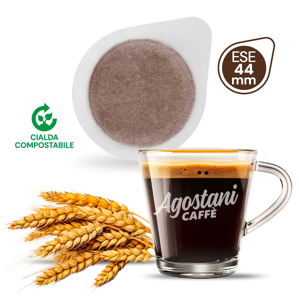 Bild von 150 Kaffeepads ESE 44mm Caffè Orzo/Malzkaffee Agostani kompatibel MOKONA