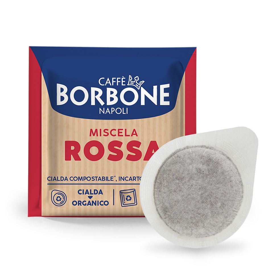 Bild von Kaffeepads caffè Borbone Mischung ROT 44 mm ESE (Verpackung von 150 Stck)