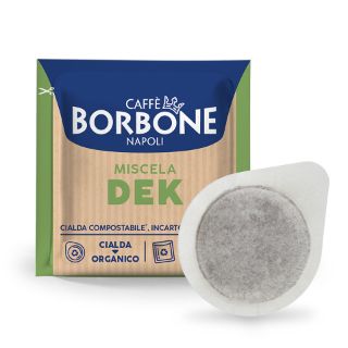 Bild von 150 Pads caffè Borbone Mischung GRÜN ENTKOFFEINIERT, ESE Kaffeepads 44 mm 