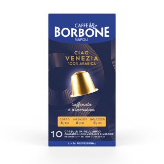 Bild von 100 Aluminiumkapseln Caffè Borbone Mischung CIAO VENEZIA kompatibel mit Nespresso