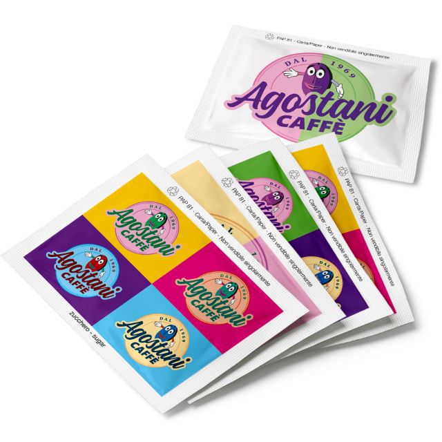 Bild von 100 Zuckerbeutel