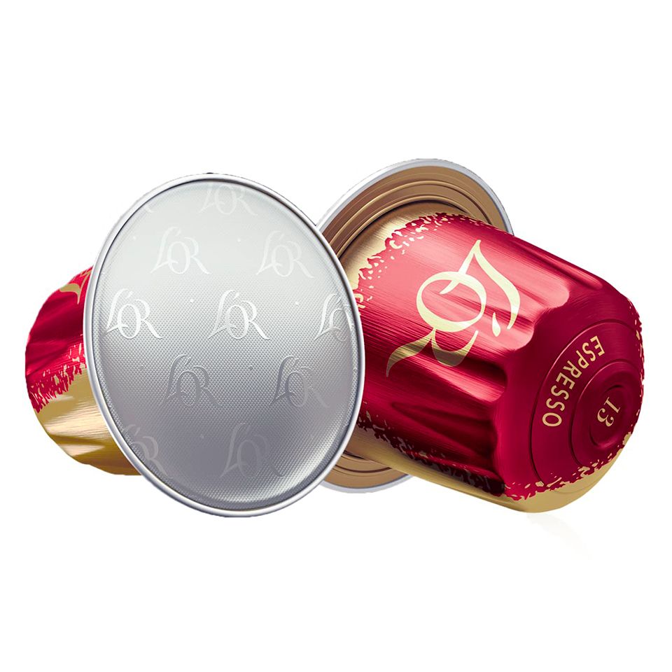 Bild von 200 FORZA L'OR Espresso-Kaffeekapseln - Nespresso-kompatible Aluminiumkapselnniumkapseln