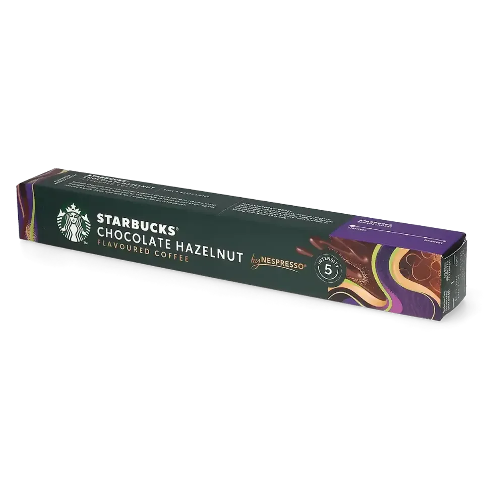 Bild von 120 STARBUCKS® Chocolate Hazelnut by Nespresso® Kapseln, für Espresso-Kaffee