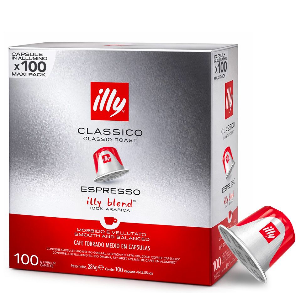 Bild von 50 Illy CLASSICO Kapseln kompatibel mit Nespresso