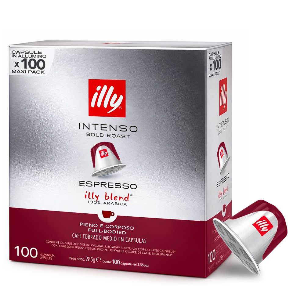 Bild von 50 Illy INTENSO Kapseln kompatibel mit Nespresso