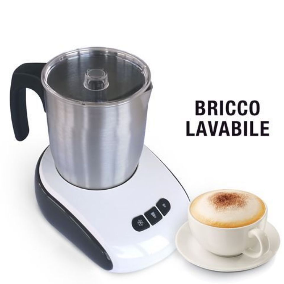 Bild von Waschbarer Cappuccinatore Milchaufschäumer für heiße und kalte Milch -BESCHÄDIGTE/GEÖFFNETE VERPACKUNG