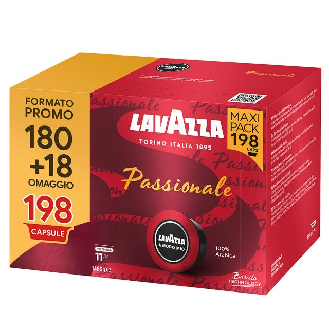 Bild von Kapseln Lavazza a Modo Mio Passionale