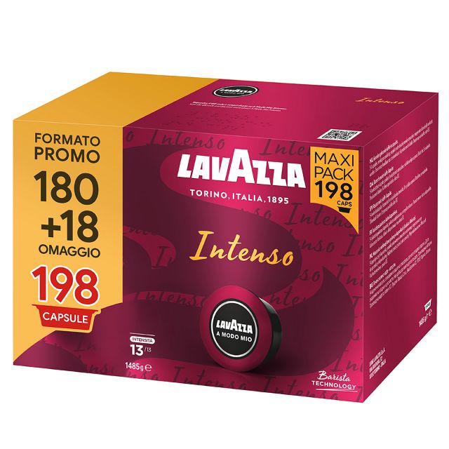 Bild von Kapseln Kaffee Lavazza A Modo Mio Intenso