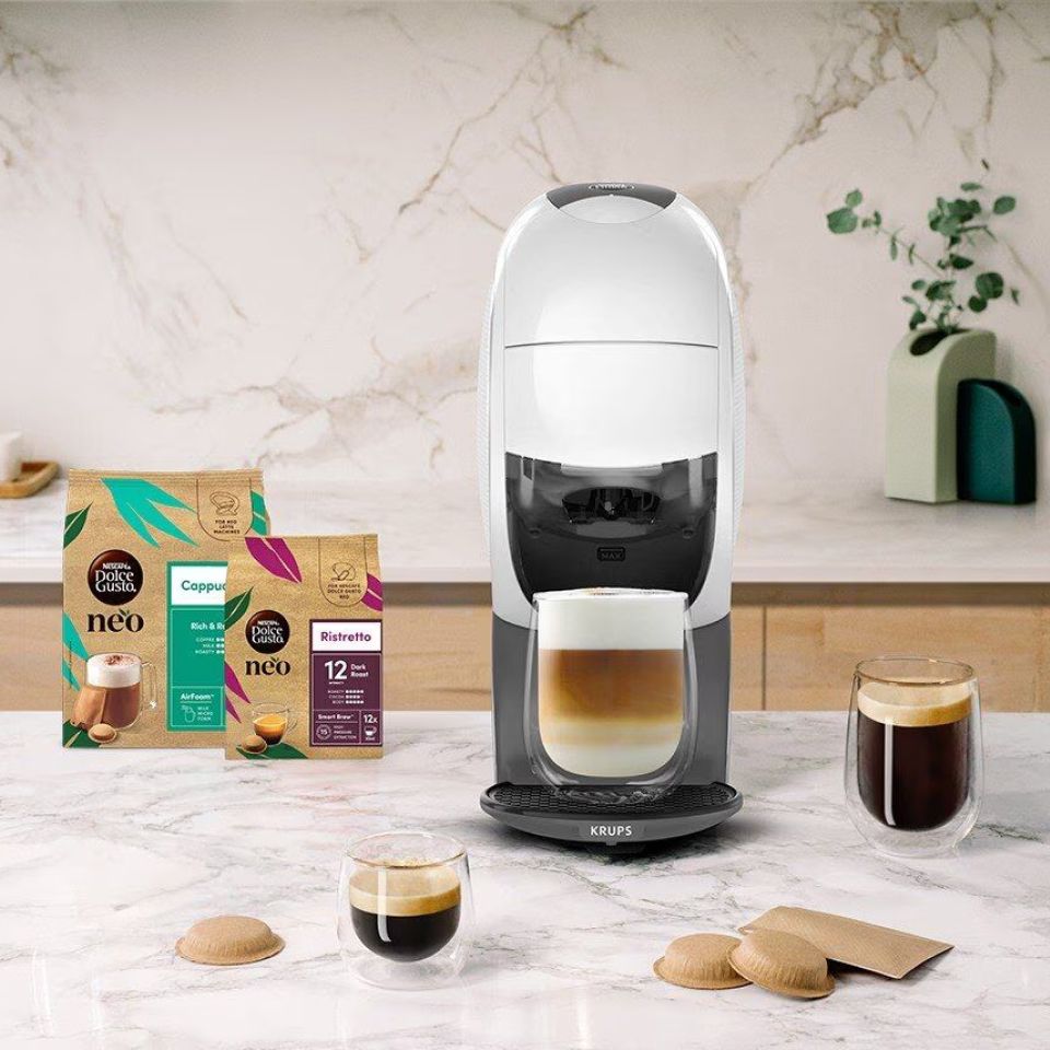 Bild von Macchina da caffè Nescafé Dolce Gusto NEO LATTE bianca