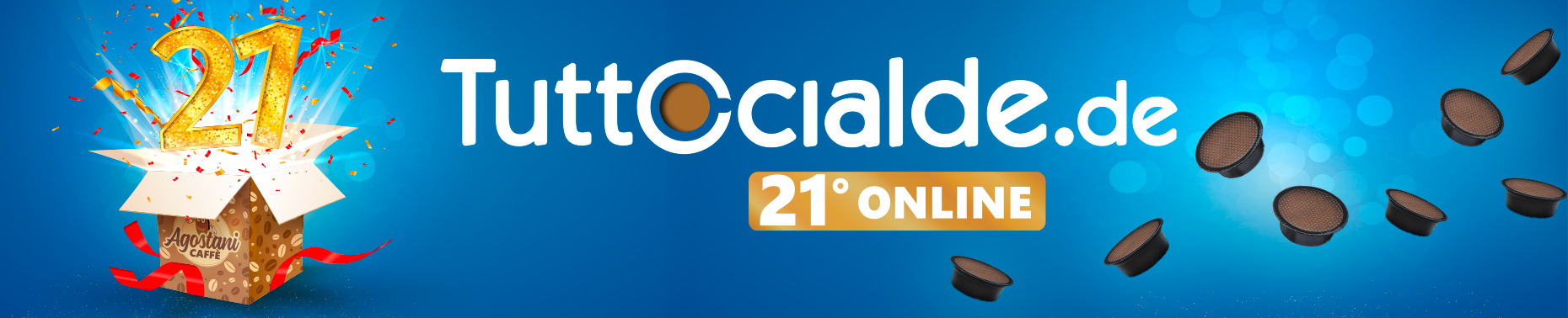 21 Jahre Tuttocialde.it Jubil&auml;um