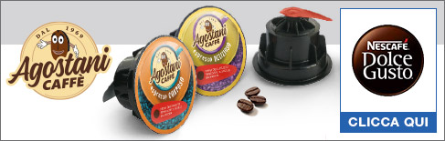 Mit Dolce Gusto Nescafè kompatible Schoten und Kapseln