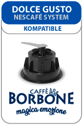 Caffè Borbone Kapseln Nescafè Dolce Gusto kompatibel