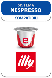 Visualizza i prodotti della categoria Cialde e Capsule compatibili Nespresso: Illy