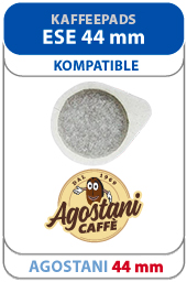 Agostani Kaffeepads ESE 44 mm für espressomaschine