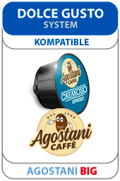 Nescafè Dolce Gusto kompatible Pads und Kapseln von Caffè Agostani