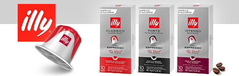 Illy Kapseln Kompatibel mit Nespresso