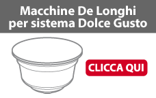 Macchina caffè DeLonghi capsule Nescafè Dolce Gusto