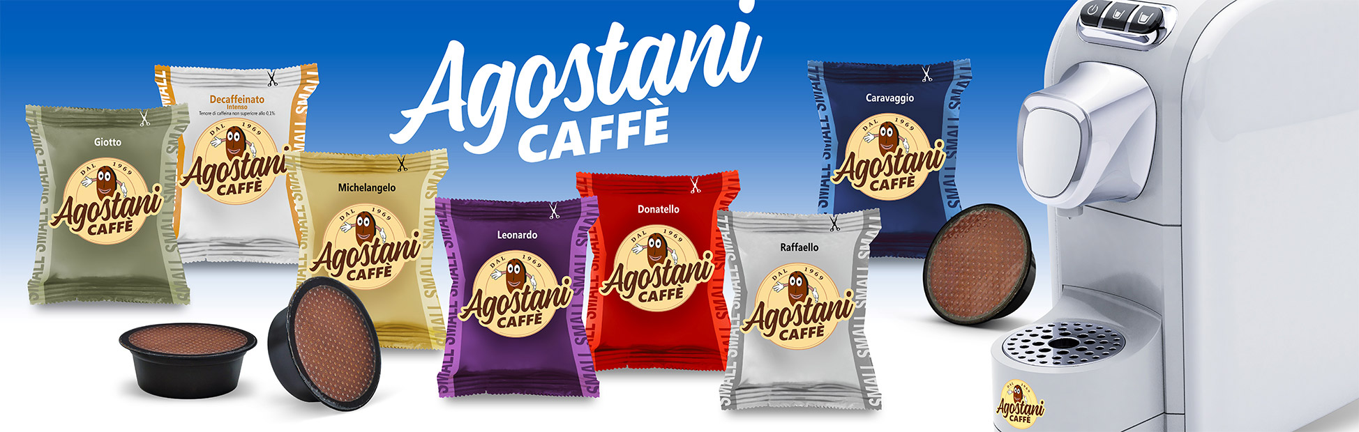 Kleine Kapseln f&uuml;r das Agostani Small Cup System