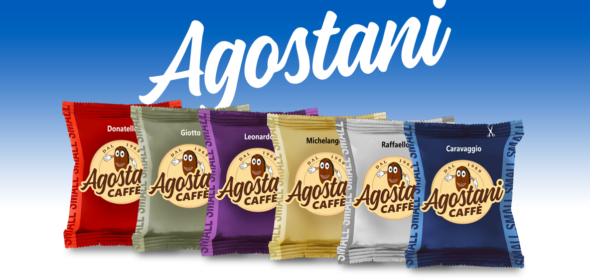 Agostani Kaffeekapseln kompatibel mit Lavazza A Modo Mio Agostani Kaffeekapseln kompatibel mit Lavazza A Modo Mio