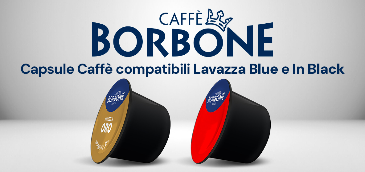 Capsule caff&egrave; borbone compatibili lavazza blue