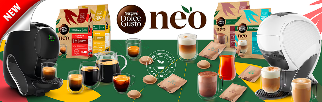 Capsule compostabili Dolce Gusto NEO