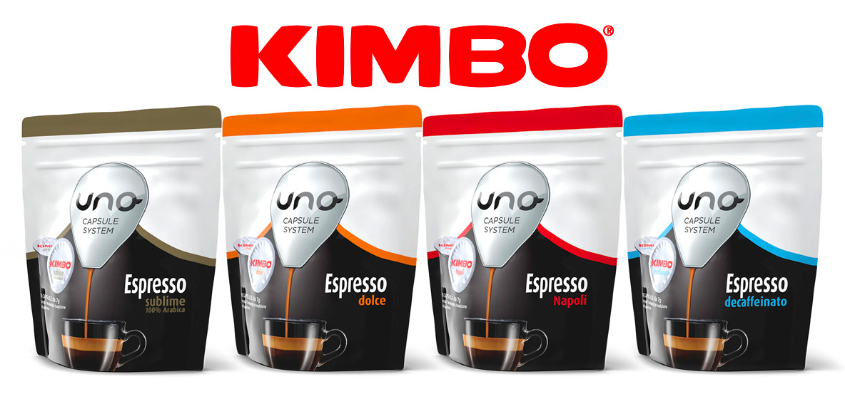 Kimbo UNO System Kapseln für Uno System Kapselmaschinen