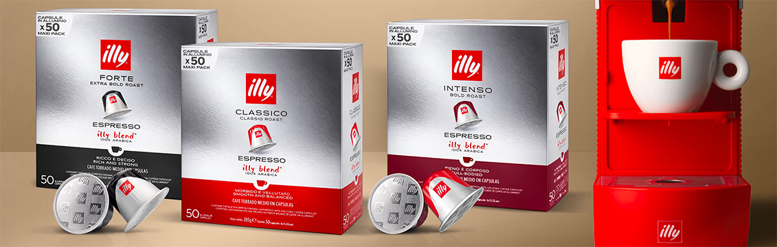 Illy Kapseln Kompatibel mit Nespresso
