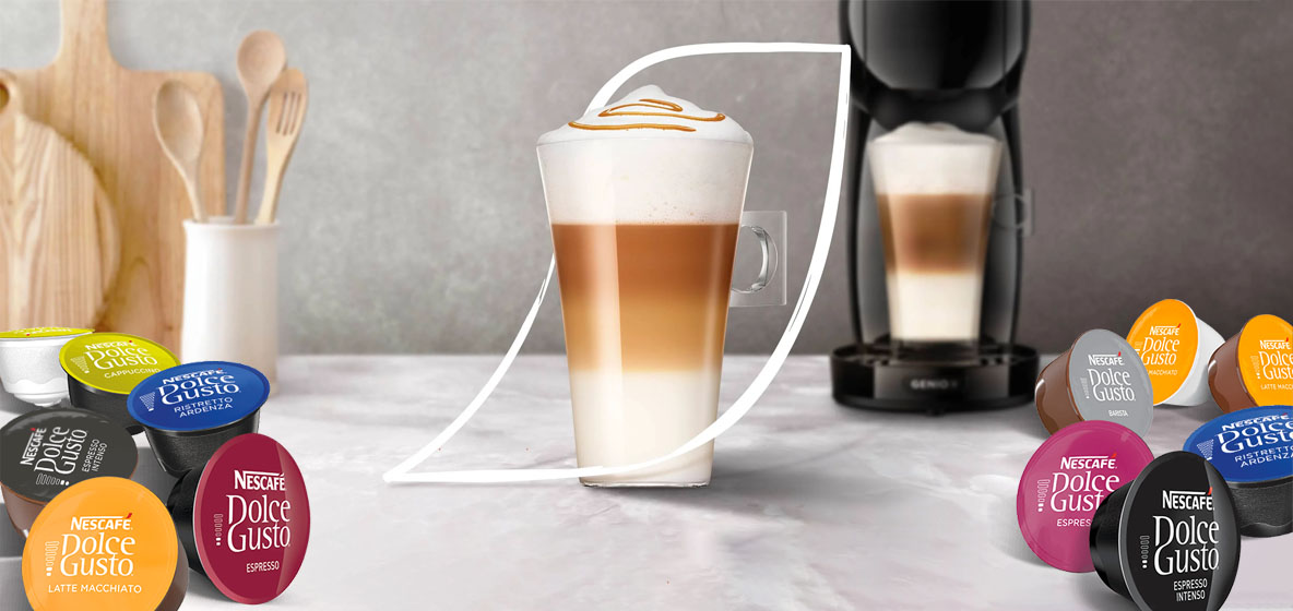 Capsule originali e compatibili Nescafé Dolce Gusto