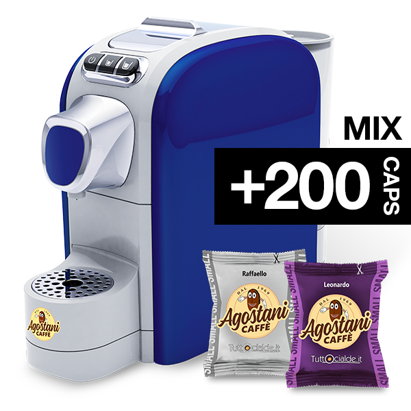 Macchina caffè Agostani Small-Cup Blau Kaffeemaschine